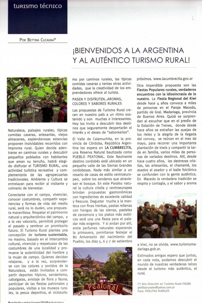 Revista Mar del Plata -  4 Estaciones